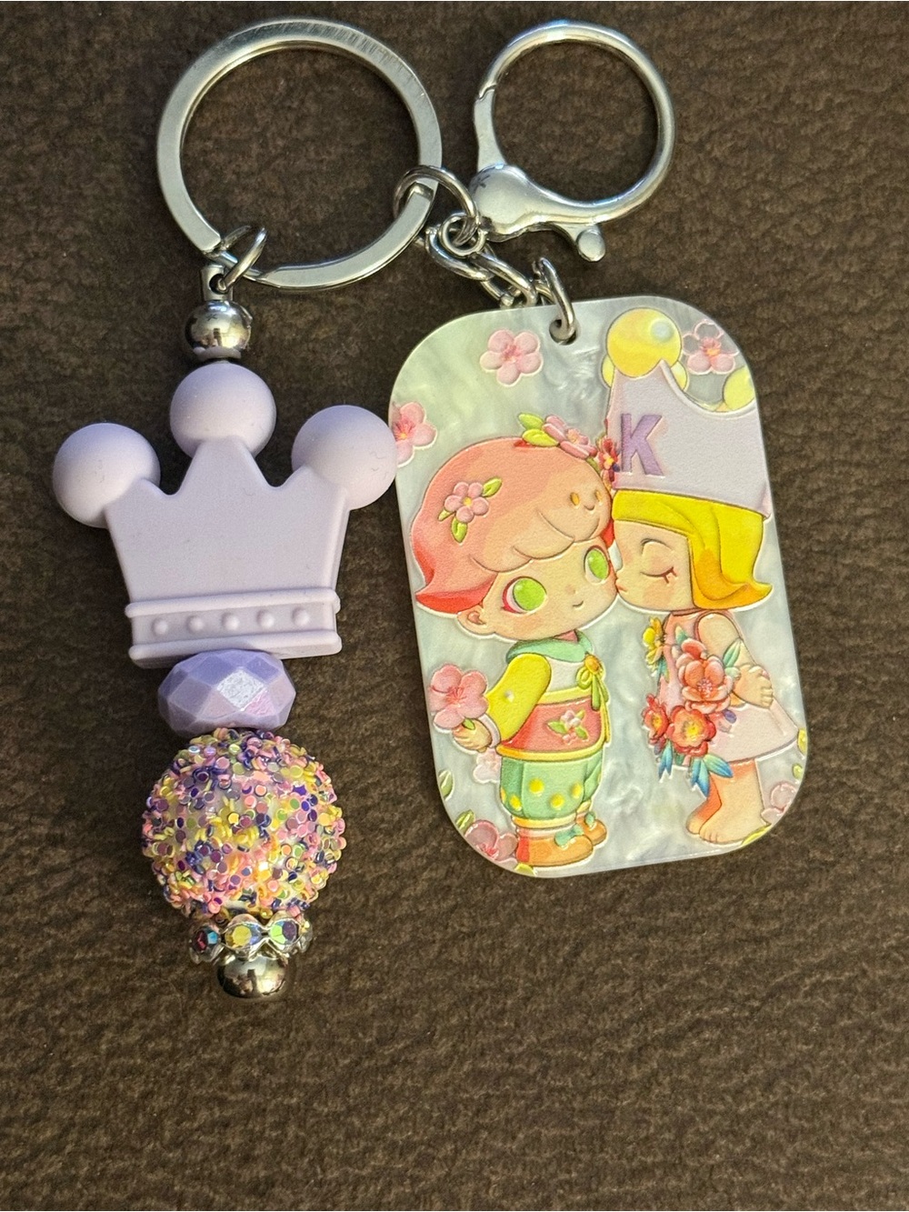 Molly & Dimo Keychain